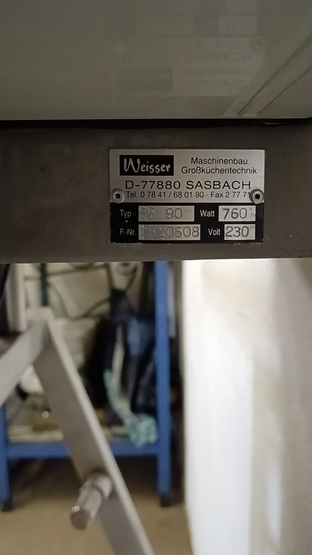 Formeuse à steak / hamburger WEISSER PF 90