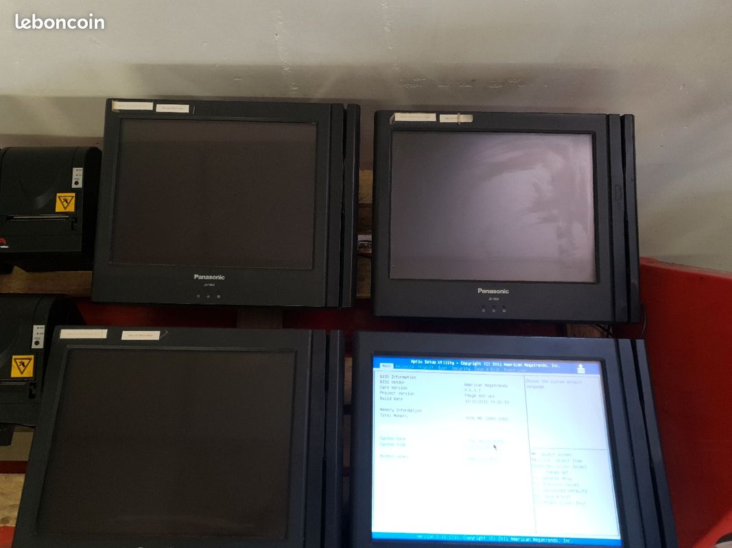 Enregistreuse écran tactile avec imprimante PANASONIC JS-960